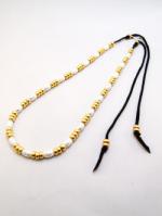 blutenblatt【先行予約7月入荷商品】Pipe Beads Necklace-SILVER×GOLD-
