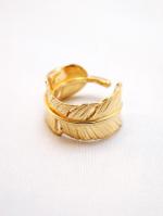 blutenblatt【先行予約7月入荷商品】Authentic Feather Ring-GOLD-