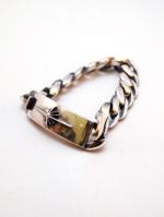 blutenblattͽ7پʡFlat Link Silver Bracelet-SILVER-