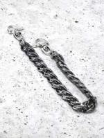 blutenblattͽ7پʡFlat Link Wallt Chain-SILVER-