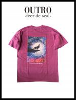 OUTRO-feer de seal- Wolf Painting Logo Tee Pigment