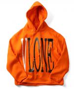 VLONE LOGO HOODIE BLKGRN