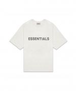FOG ESSENTIALS フロントロゴTシャツ - Fear Of God Essentials Front Logo T-shirts OATMEAL