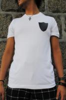 FLASHBACK Shield Pocket CrewNeck T-Shirts TYPE:Leather