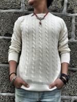  【イタリア老舗ニットＦＩＬＩＶＩＶＩ社１００％使用】FLASHBACK FILIVIVI Merino wool　Knit Sweter